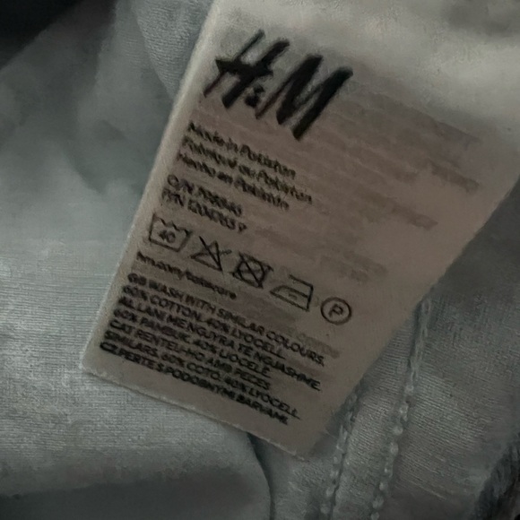 Hm light blue denim long skirt - Picture 7 of 12